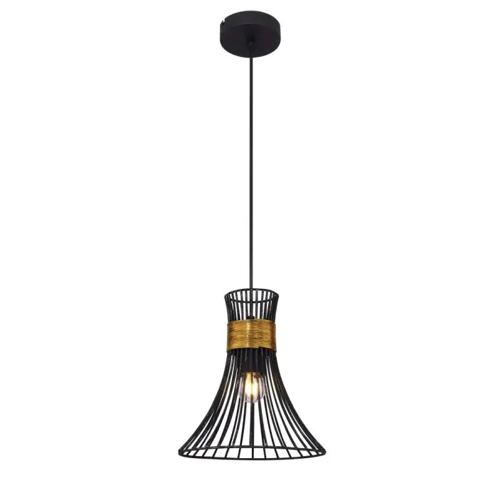 Globo ROXY Lámpara Colgante Negro, 1 luz Ocasión Especial