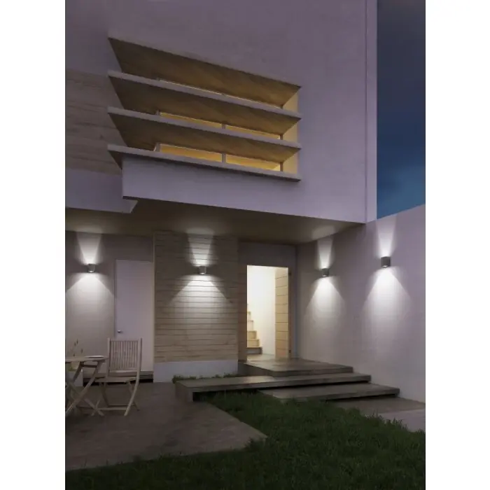 LCD Typ Aplique LED Gris, 2 luces Oferta De Temporada