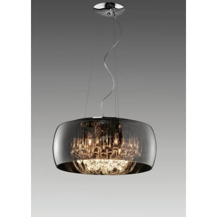 Trio VAPORE Lámpara Colgante Cromo, 6 luces Liquidación