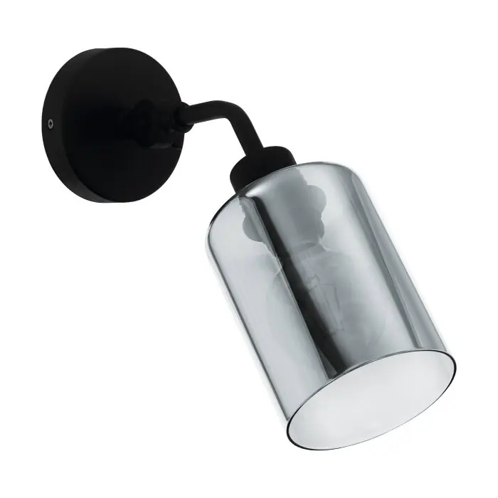 Oferta Flash Eglo FORESTBURG Aplique Negro, 1 luz