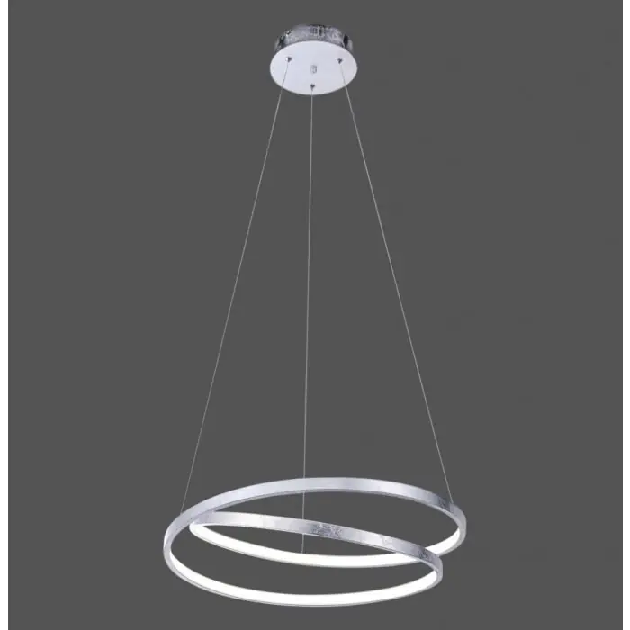Venta Final ROMAN Lámpara Colgante Plata, 1 luz
