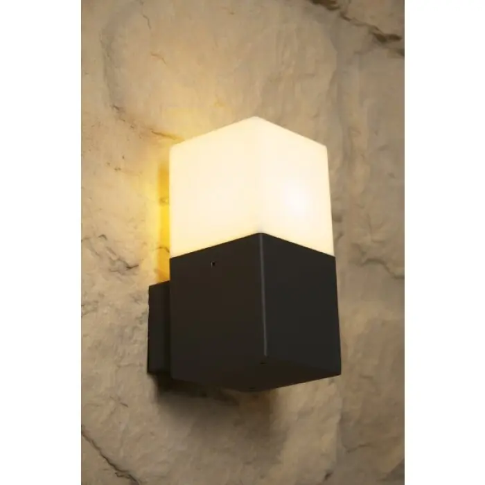Venta Final Trio HUDSON Aplique para exterior Negro, 1 luz