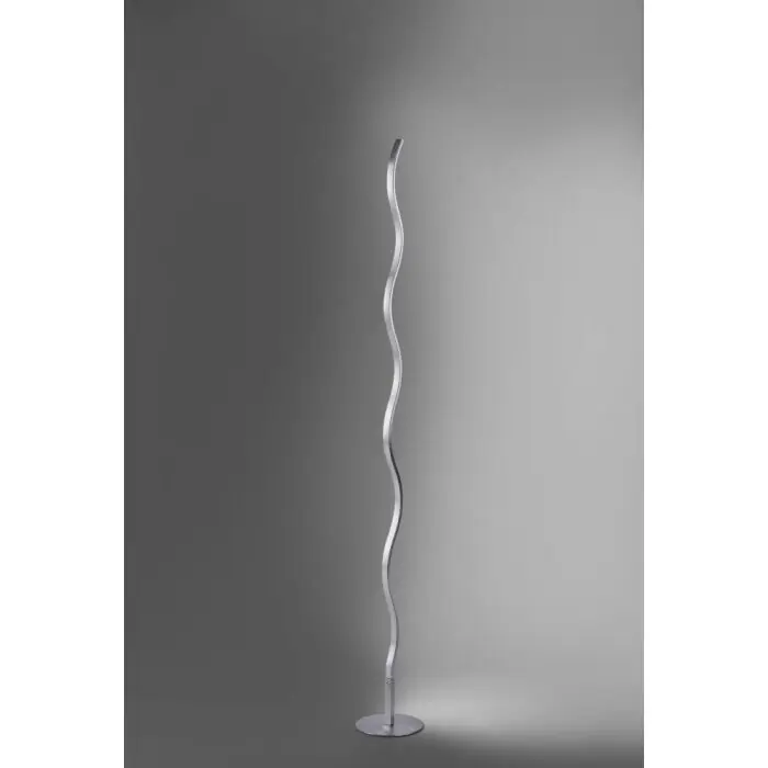 Pago Seguro Leuchten-Direkt WAVE Lámpara de pie LED Color acero inoxidable, 1 luz
