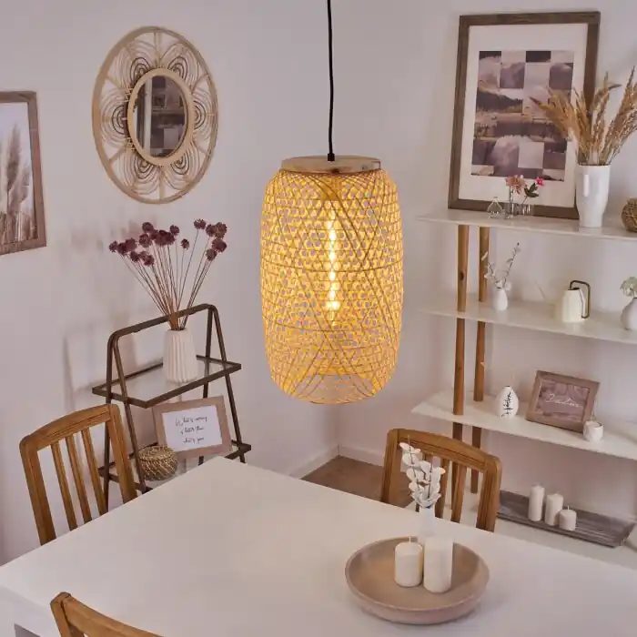 Última Oportunidad Batumi Lámpara Colgante Negro, 1 luz