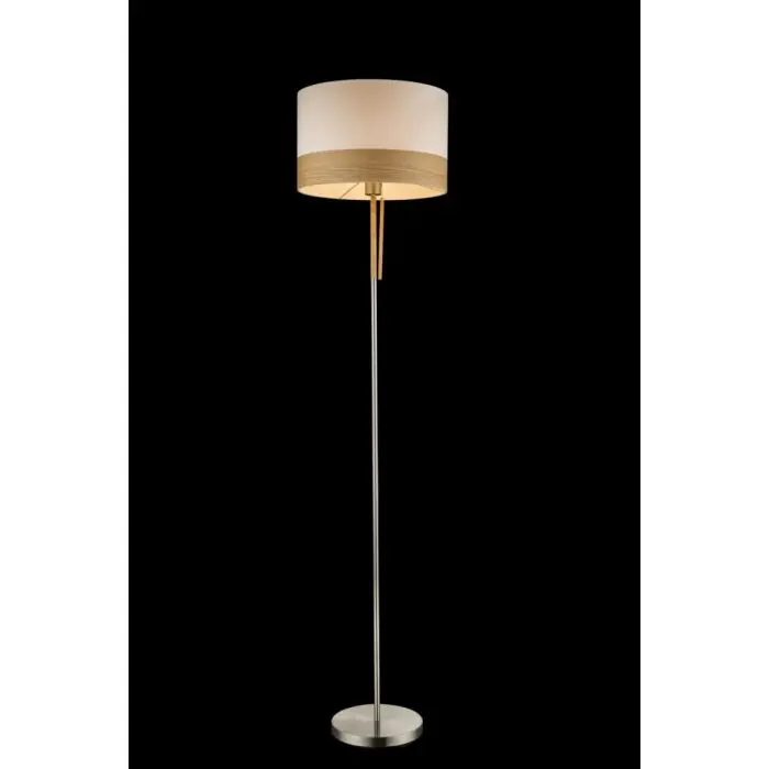 Compra Ahora Globo Lámpara de pie Níquel-mate, 1 luz
