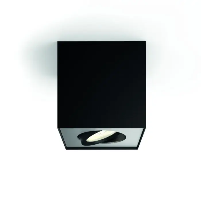 Philips Box Lámpara de Techo LED Negro, 1 luz Oferta Especial