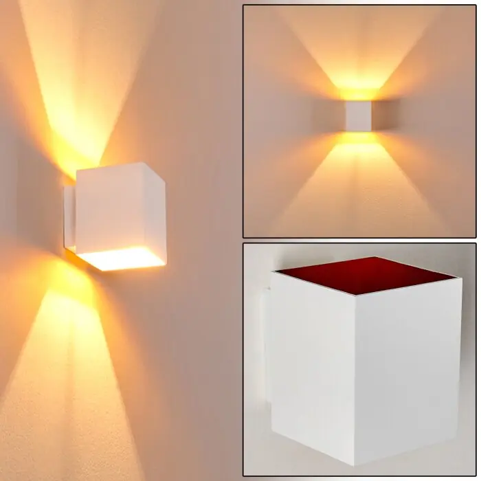 Pago Seguro Aplique Laforsen dorado, Blanca, 1 luz