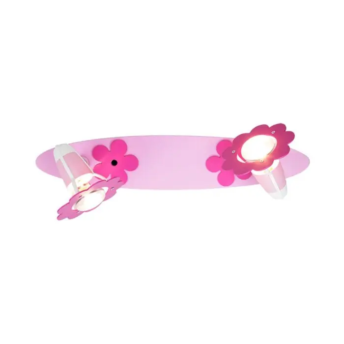 Bestseller Elobra BLÜTE Barra Rosa, 2 luces