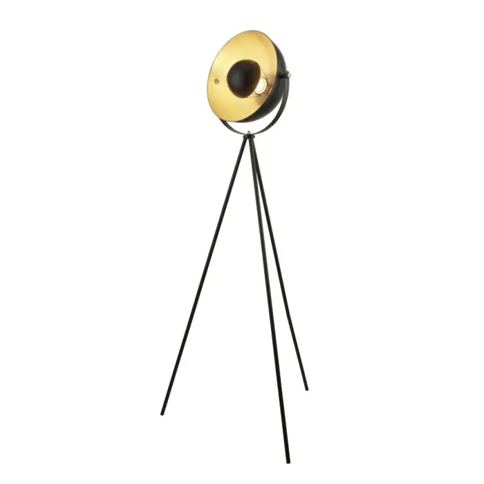 Lámpara de Pie Searchlight BLINK Cromo, dorado, Negro, Blanca, 1 luz Promoción Exclusiva