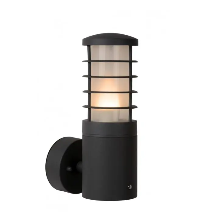 Venta Final Lucide SOLID Lámpara para exterior Negro, 1 luz