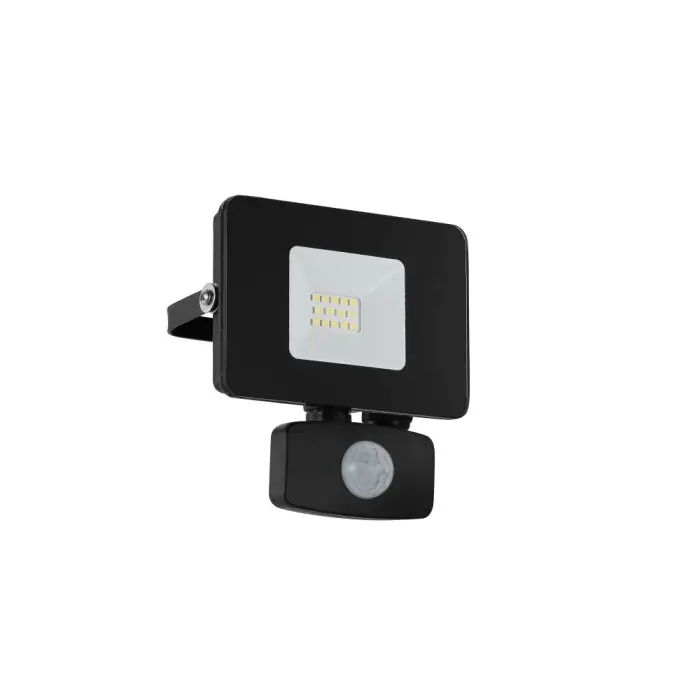 Precio Económico Eglo FAEDO Aplique para exterior LED Negro, 1 luz, Sensor de movimiento