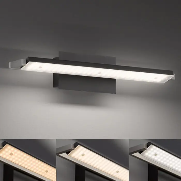 Oferta Limitada Fischer & Honsel Pare TW Aplique LED Negro, 1 luz