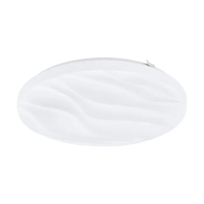 Eglo BENARIBA Lámpara de Techo LED Blanca, 1 luz Popular