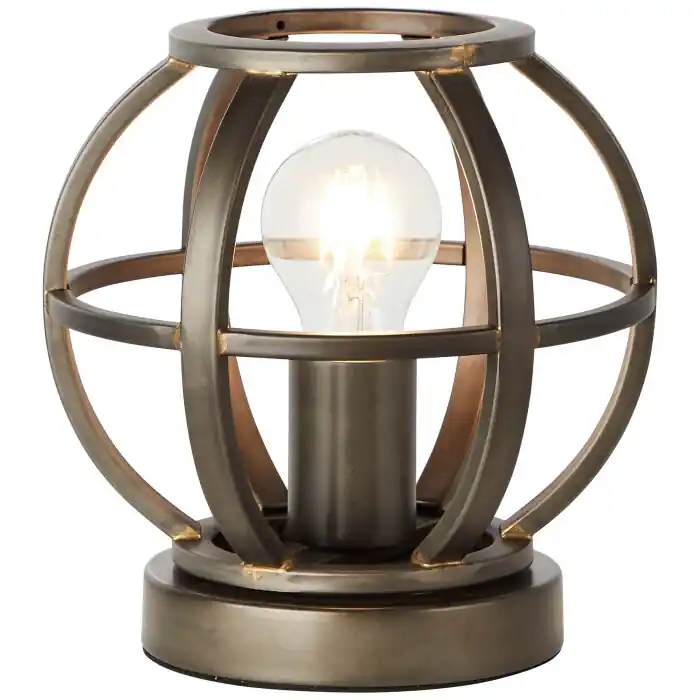 A Buen Precio Brilliant Basia Lámpara de mesa Negro, 1 luz