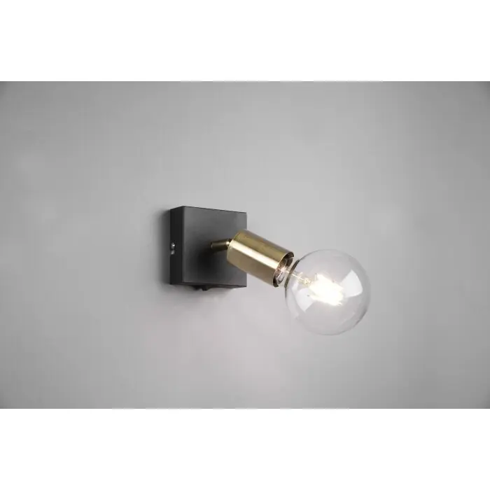 Certificado Reality Vannes Proyector Negro, 1 luz