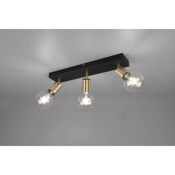 Reality Vannes Proyector Negro, 3 luces Última Versión