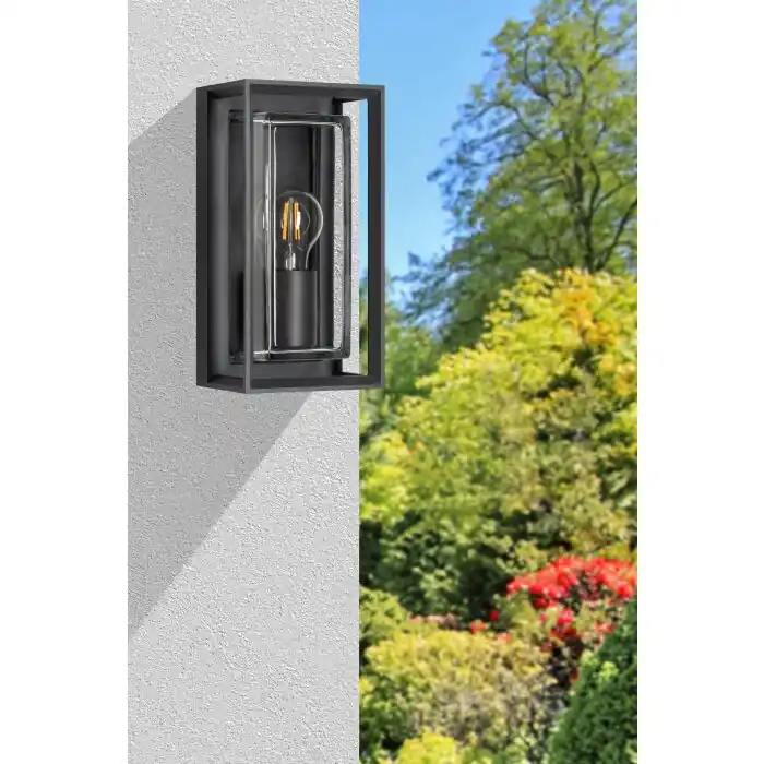 Barato LCD 5070 Aplique para exterior Negro, 1 luz