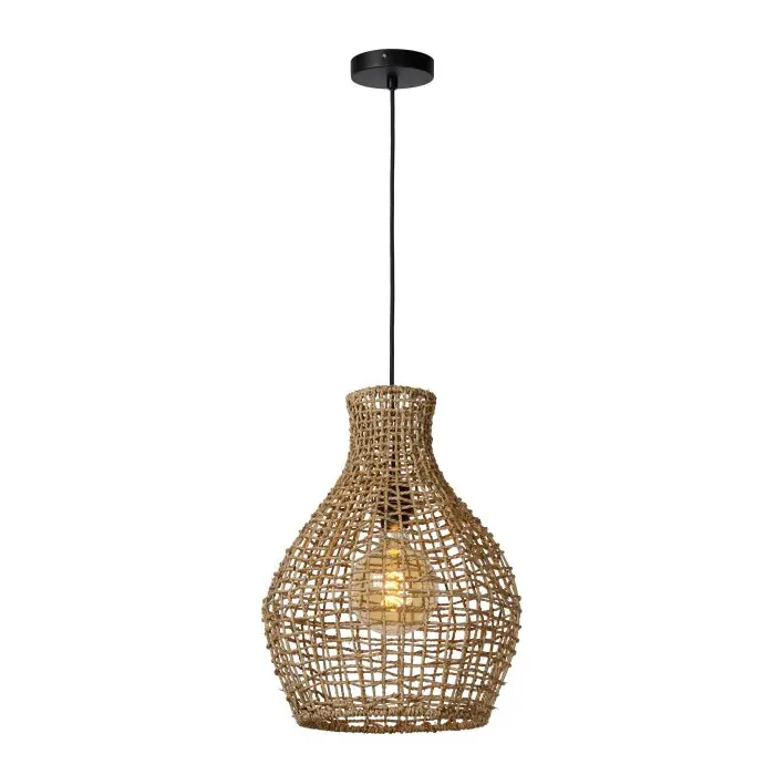 Lucide ALBAN Lámpara Colgante Negro, 1 luz Favorito De Clientes
