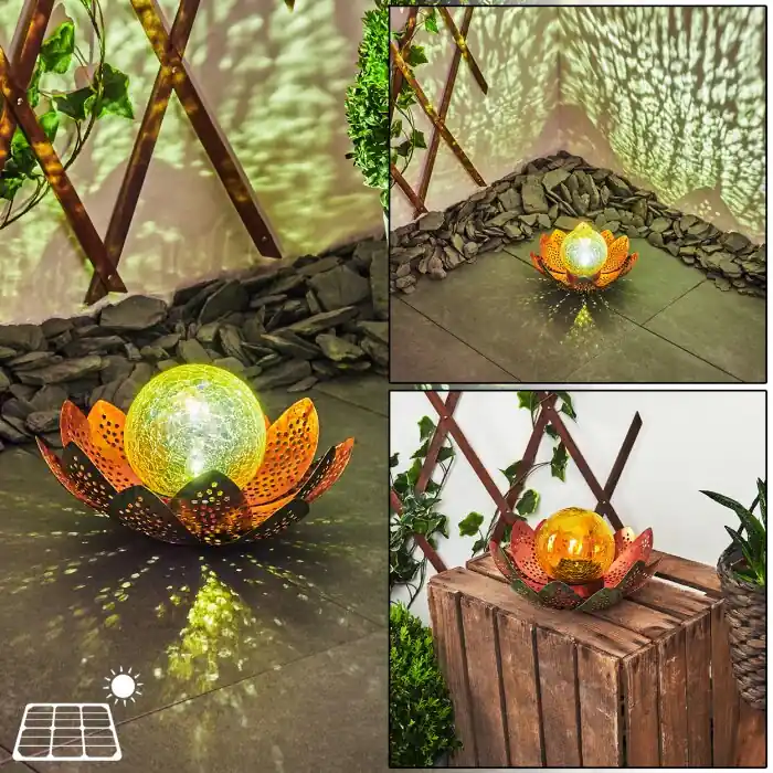 A Buen Precio Taft Lámpara solar LED Verde, Cobre, 1 luz
