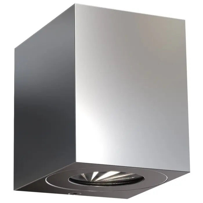 Liquidación Nordlux CANTO Aplique para exterior LED Plata, 2 luces
