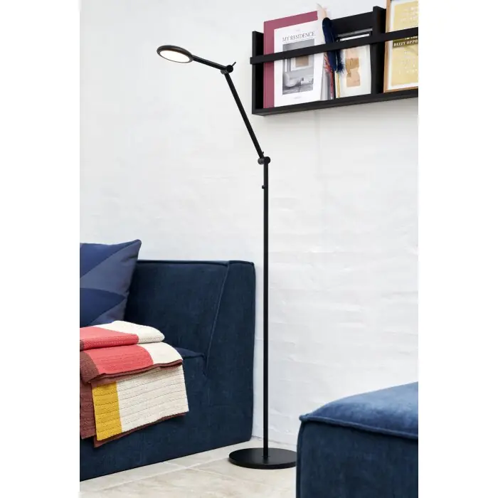 Nordlux BEND Lámpara de Pie LED Negro, 1 luz Favorito De Clientes