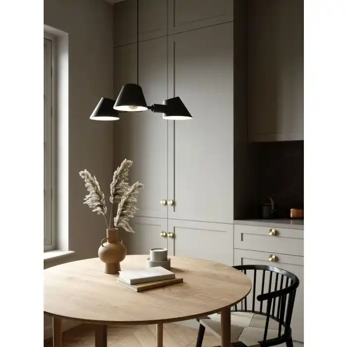 Precio Bajo Design For The People by Nordlux STAY Lámpara Colgante Negro, 3 luces