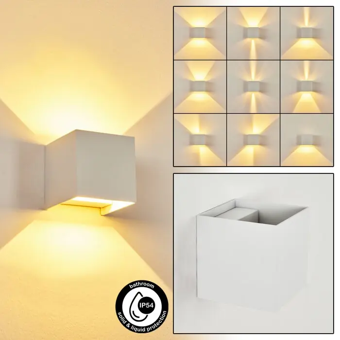 Súper Precio Strandaa Aplique LED Blanca, 2 luces