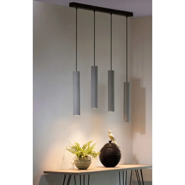 Paul-Neuhaus ETON Lámpara Colgante Negro, 4 luces Precio Reducido