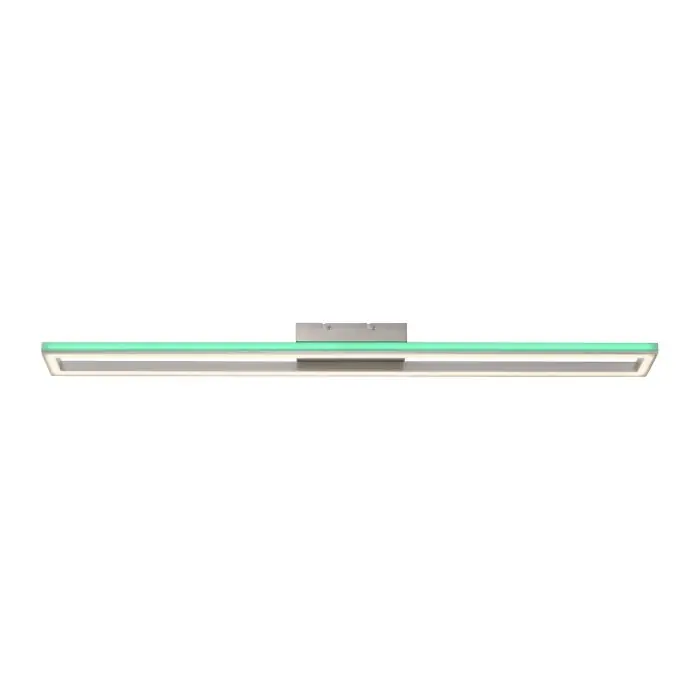 Promoción Exclusiva Paul-Neuhaus HELIX Lámpara de Techo LED Aluminio, 2 luces, Mando a distancia