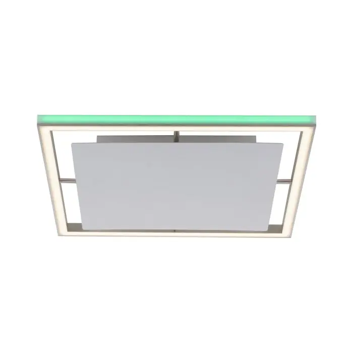 Devolución Gratuita Paul-Neuhaus HELIX Lámpara de Techo LED Aluminio, 2 luces, Mando a distancia