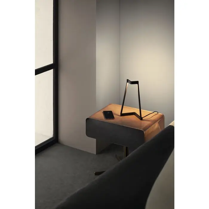 Entrega Rápida Mantra MINIMAL Lámpara de mesa LED Negro, 1 luz