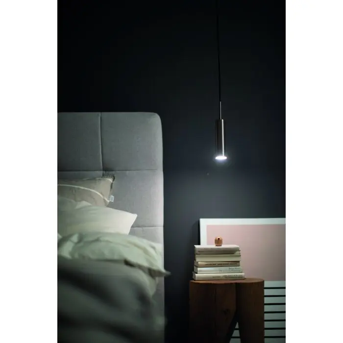 Disponible Ahora SCHÖNER-WOHNEN-Kollektion Stina Lámpara Colgante LED Níquel-mate, 1 luz