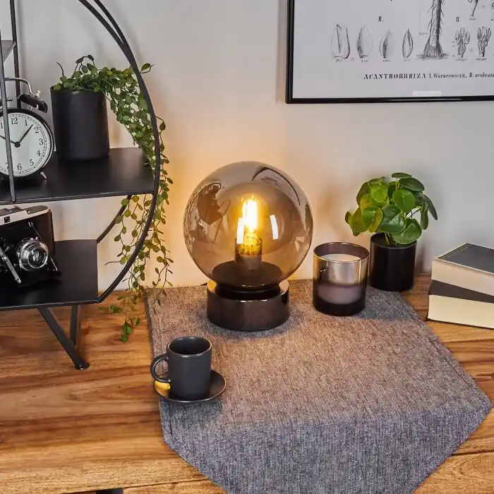 Vilmar Lámpara de mesa Cromo, 1 luz Venta Final