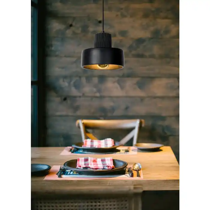 Lucide OPHELIA Lámpara Colgante Negro, 1 luz Oferta Especial