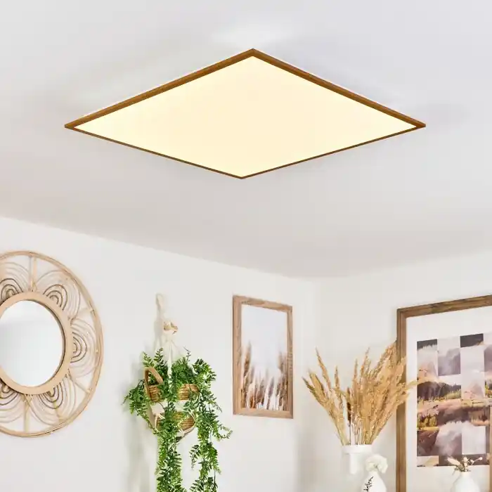 Barasat Lámpara de Techo LED Blanca, 1 luz Oferta Flash