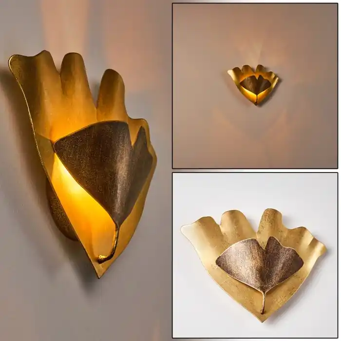 Baranof Aplique dorado, 2 luces Compra Ahora