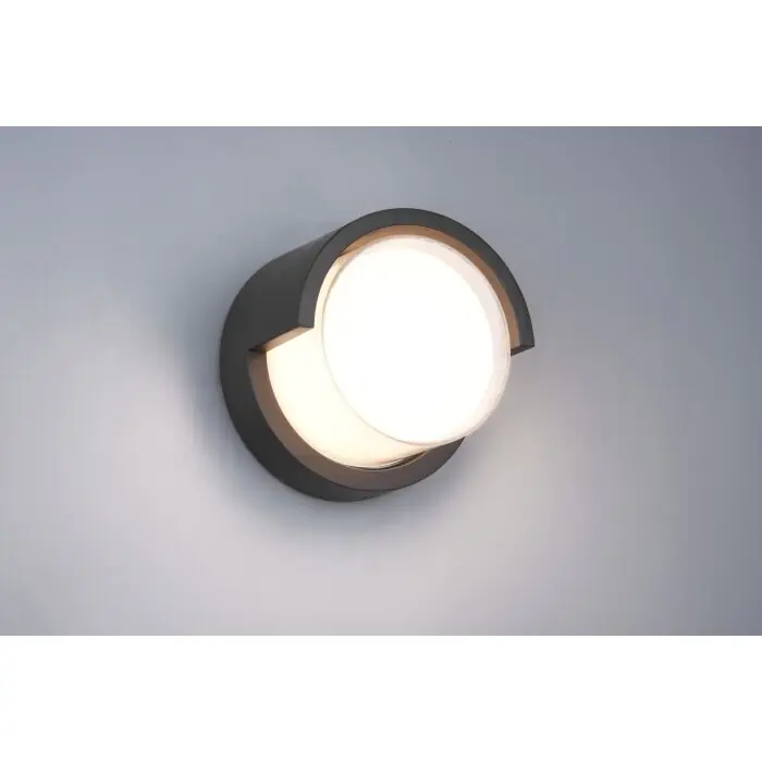Reality Puno Aplique para exterior LED Negro, 1 luz Precio De Oferta