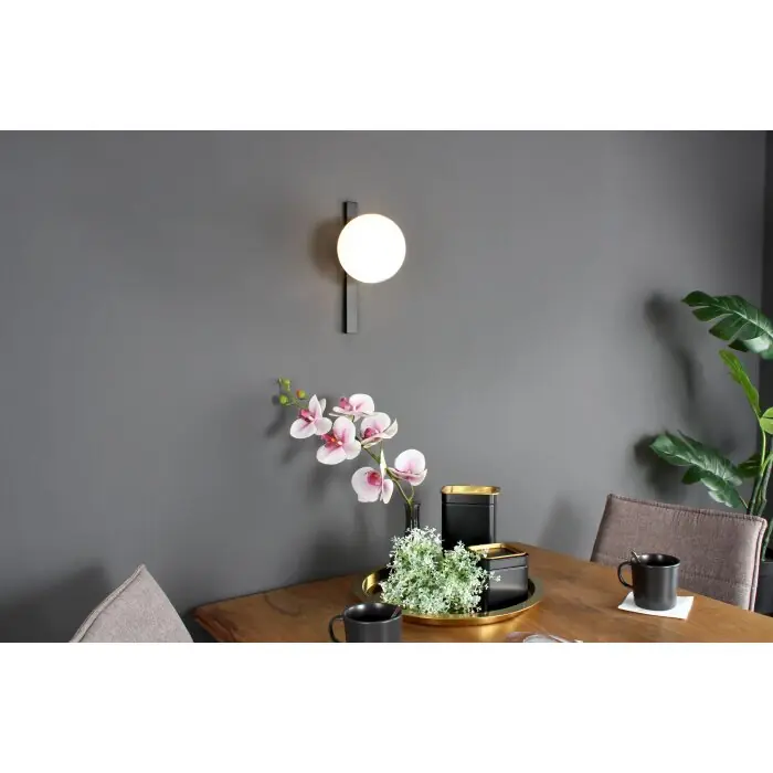 Luce Design PLUTO Aplique Negro, 1 luz Precio Reducido