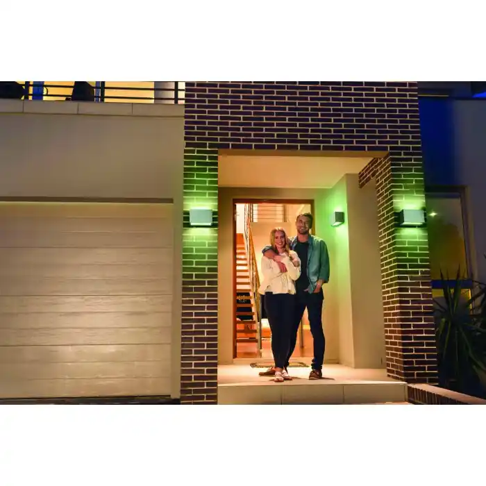 Marca Reconocida LEDVANCE Smart+ Aplique para exterior Acero bruñido, 1 luz