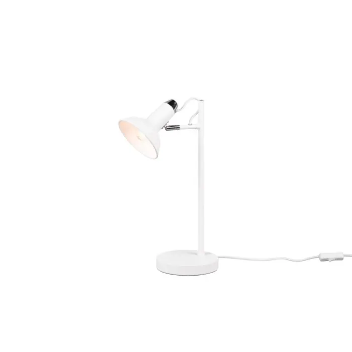 Más Vendido Trio Roxie Lámpara de mesa Blanca, 1 luz