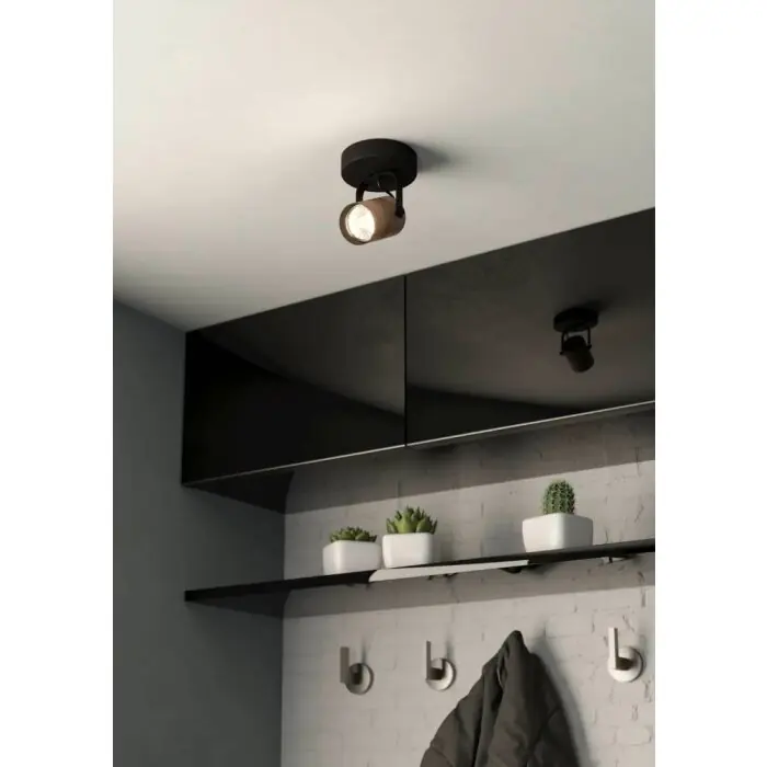 Eglo CAYUCA Aplique LED Negro, 1 luz Entrega Rápida