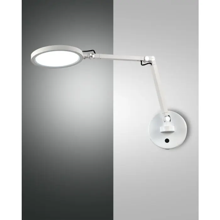 Fabas Luce Regina Aplique LED Blanca, 1 luz Pago Seguro