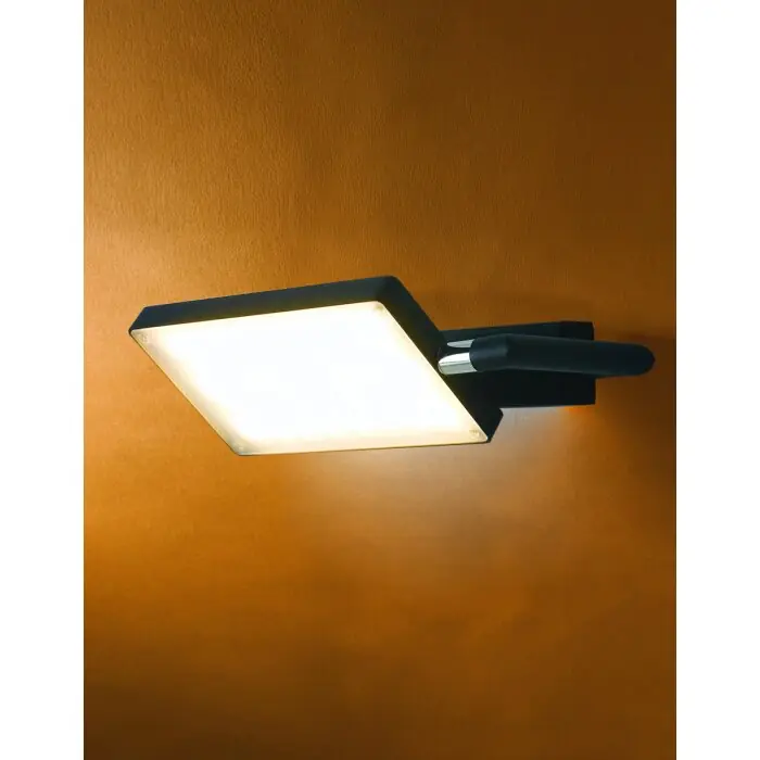 Oferta Flash Luce Design Book Aplique LED Negro, 1 luz
