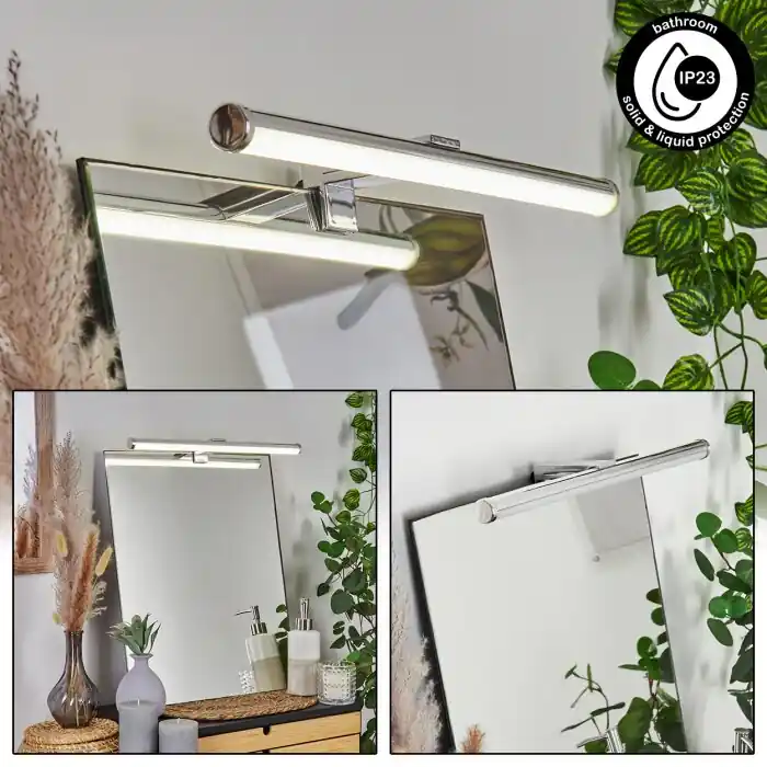 Solo Por Tiempo Limitado Morges Lámpara de espejos LED Cromo, 1 luz