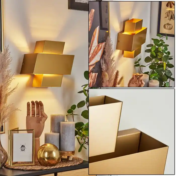 Oferta Chipo Aplique dorado, 1 luz