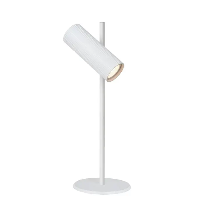 Precio Reducido Lucide CLUBS Lámpara de mesa Blanca, 1 luz