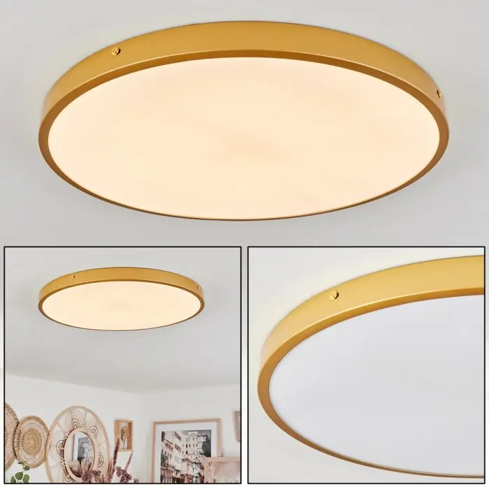 Precio Rebajado Broglen Lámpara de Techo LED Latón, 1 luz
