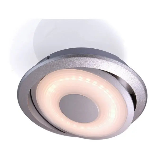Últimas Unidades Deko Light SWING Lámpara empotrable LED Plata, 1 luz