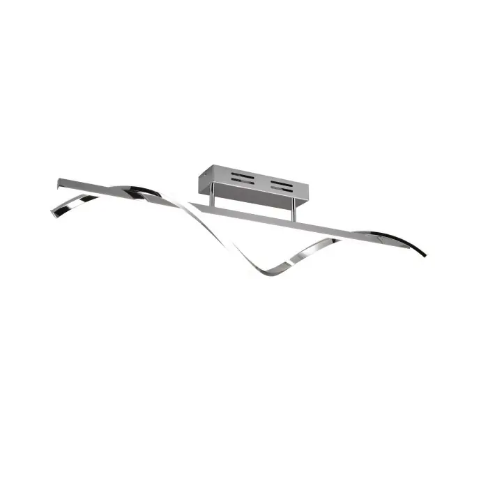 Súper Precio Reality Isabel Lámpara de Techo LED Cromo, 1 luz