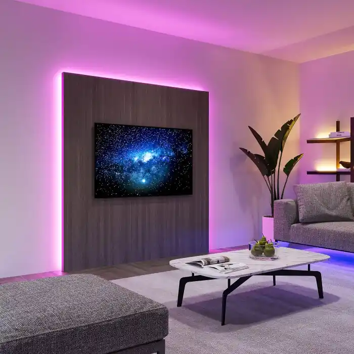 Ordena Ya Reality SCREEN Tiras de LED Negro, 1 luz, Mando a distancia, Cambia de color